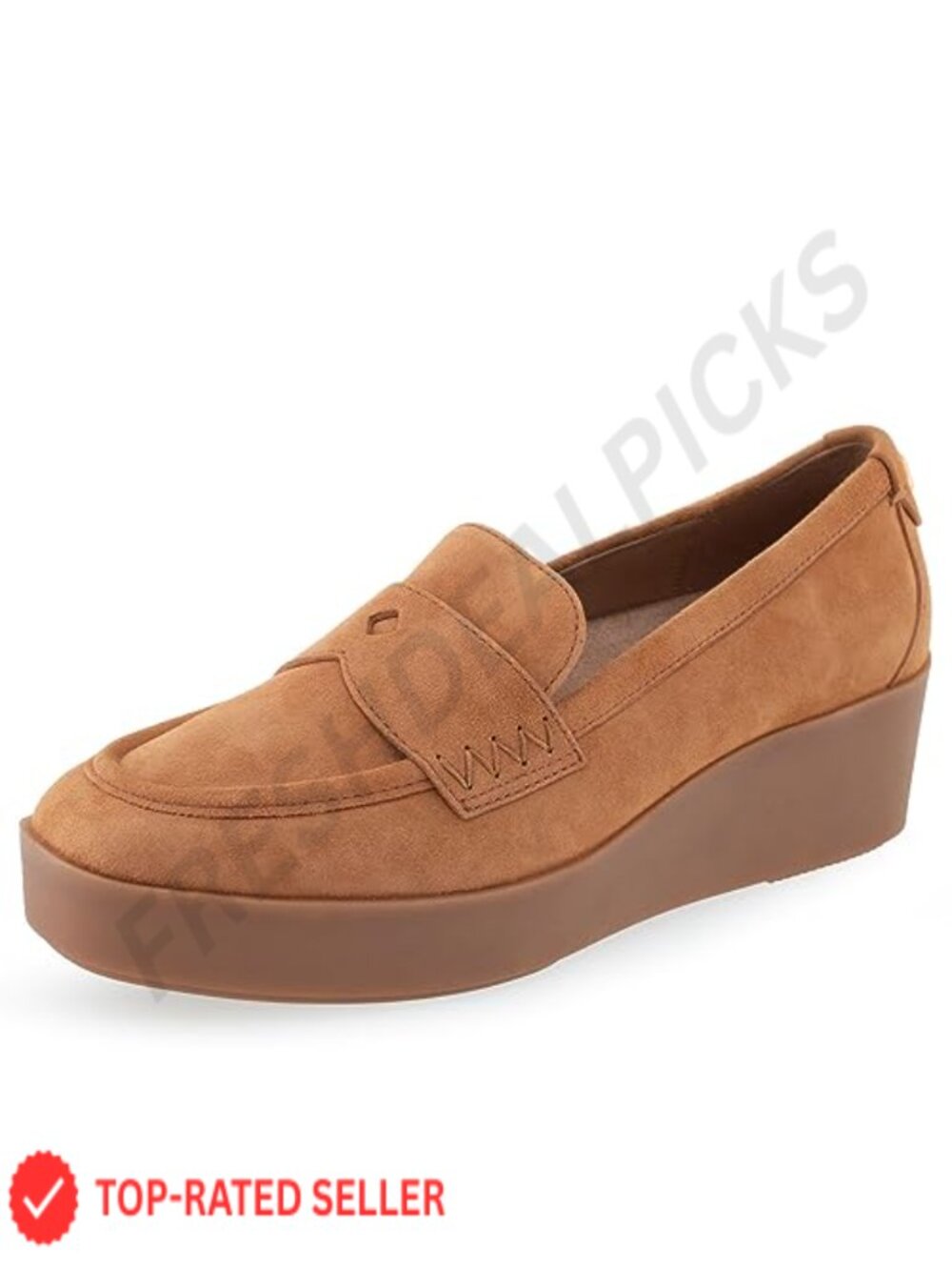 Suede Loafers with Ortholite Insole & Removable Footbed